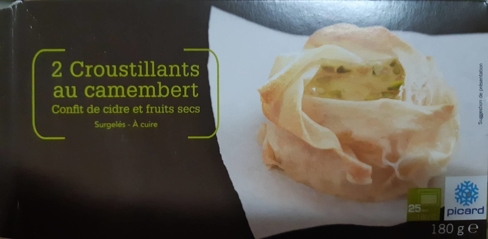 Picard 2 croustillants au camembert packshot