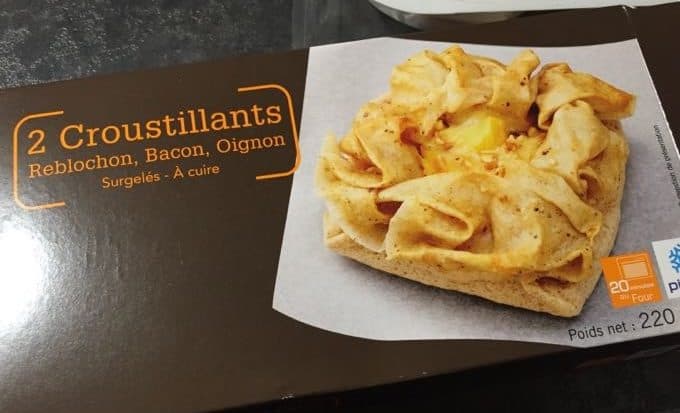 Picard 2 Croustillants Reblochon, Bacon, Oignon packshot