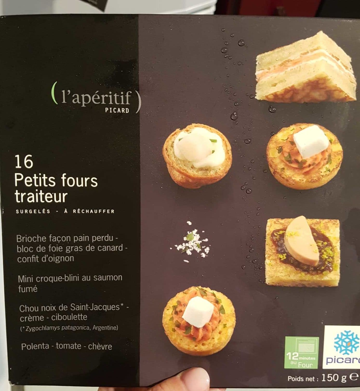 Picard 16 Petits Fours Traiteur packshot