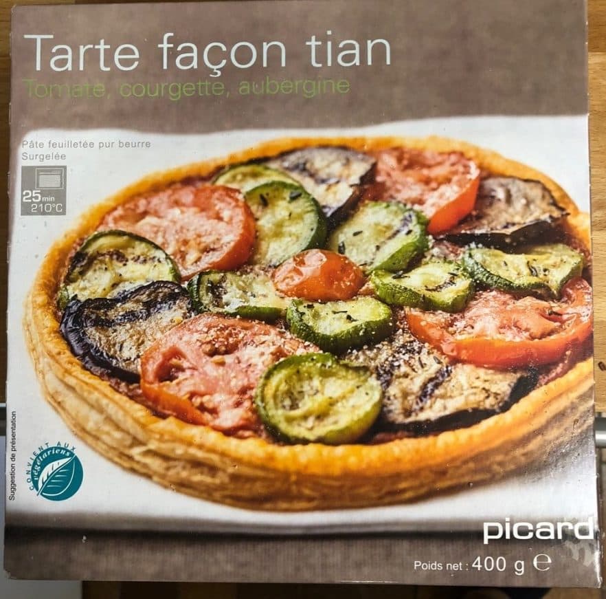 Picard Tarte Façon Tian packshot