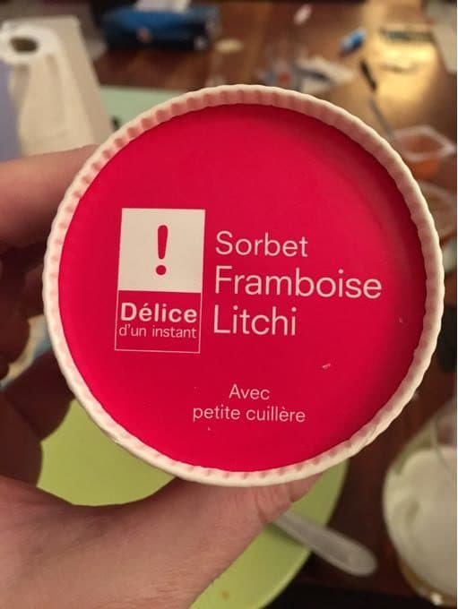 Picard Sorbet Framboise Litchi packshot