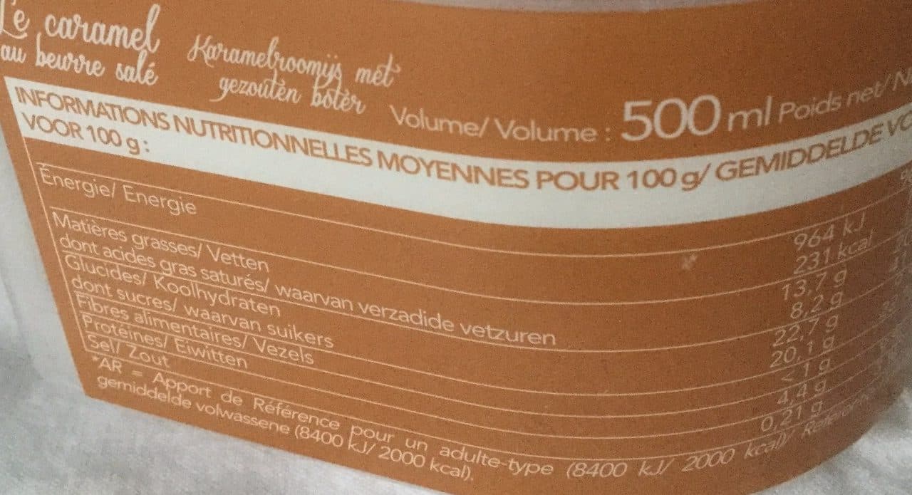 Picard Pure Sélection - Crème Glacée - Le Caramel au Beurre Salé packshot