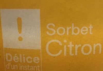 Picard Sorbet citron packshot