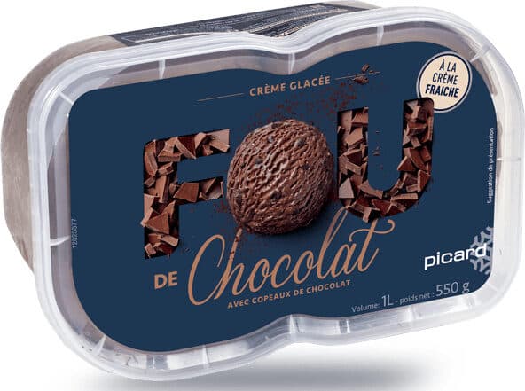 Picard Crème Glacée de Chocolat packshot