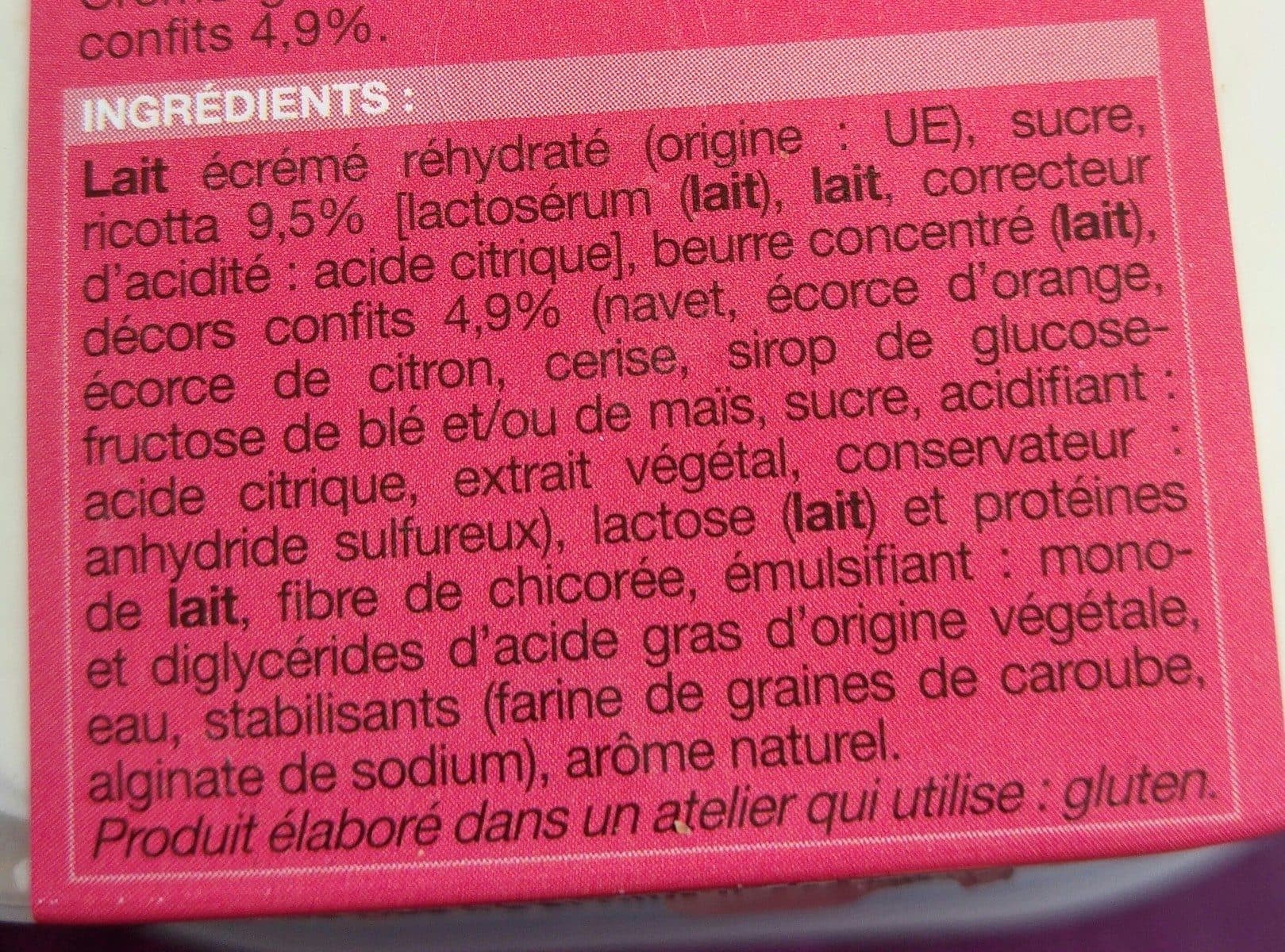 Picard Glace Cassata packshot