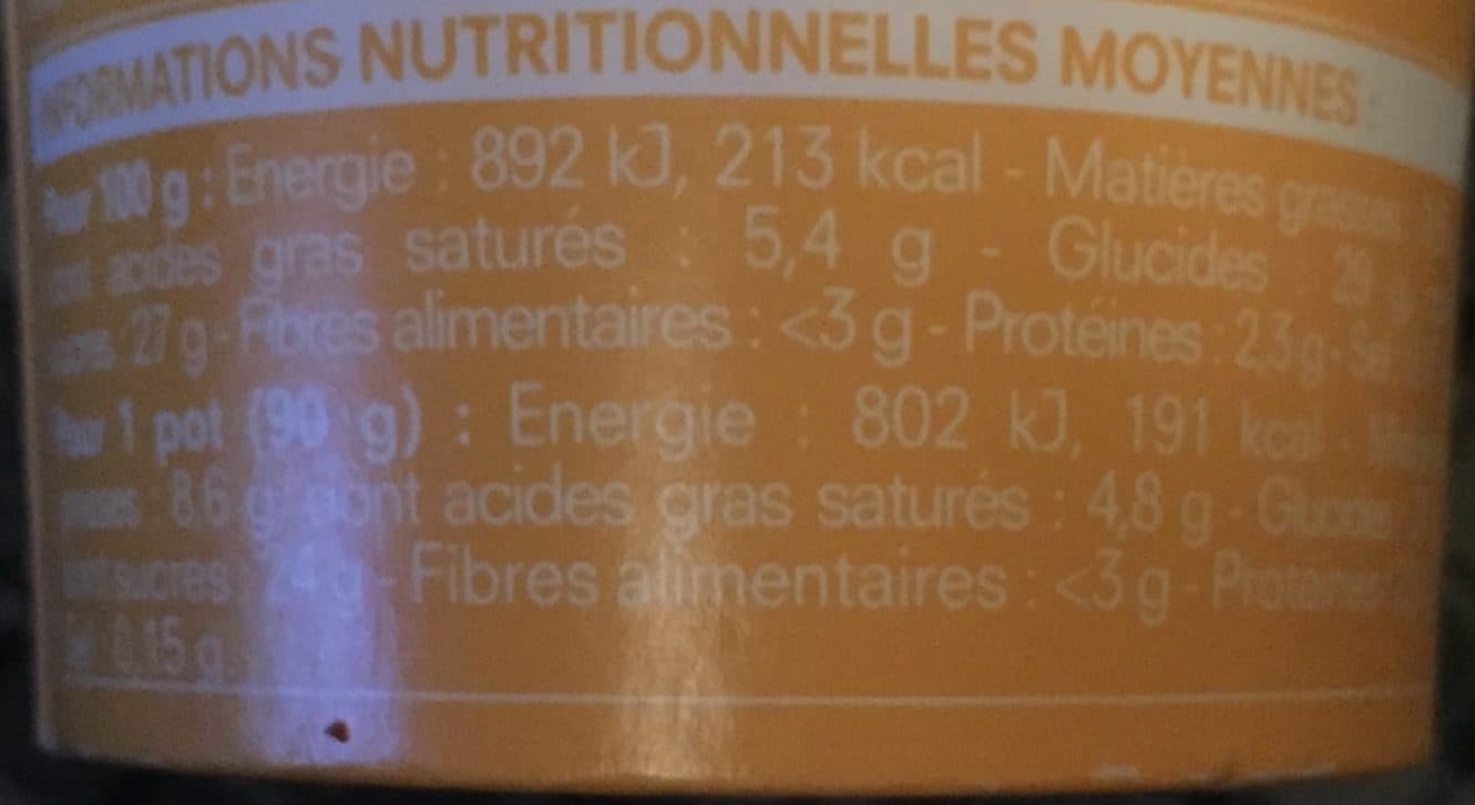 Picard Crème Glacée Banane, Sauce Caramel Beurre Salé, Éclats de Noix de Pécan Caramélisées et Salées packshot
