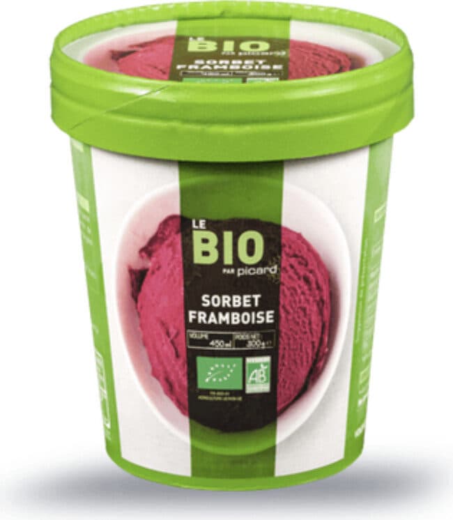 Picard Sorbet Framboise Bio packshot