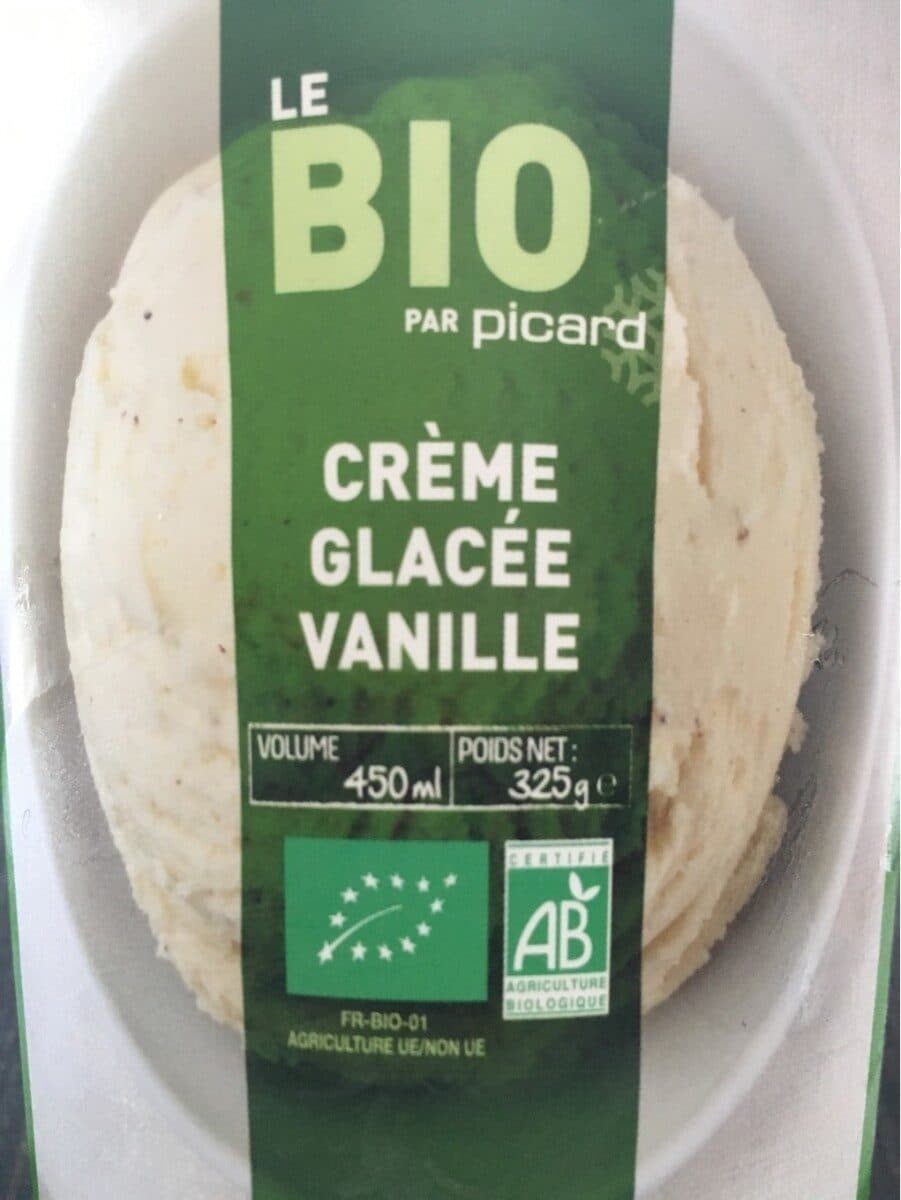 Picard Crème glacée vanille packshot