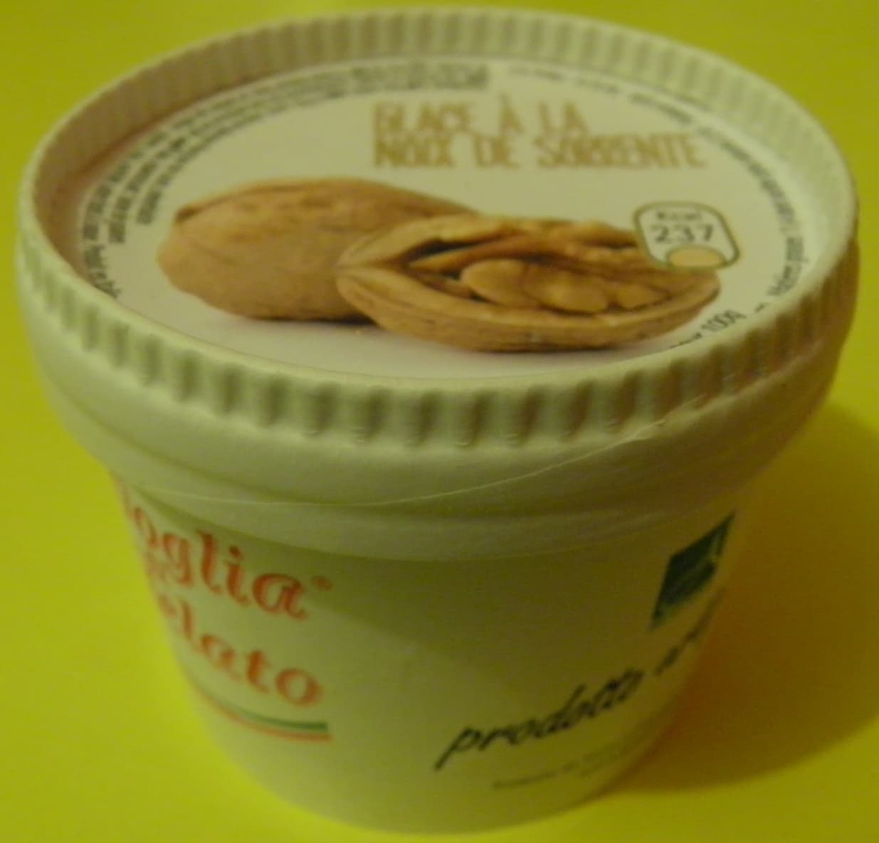 Picard Glace à la noix de Sorrente packshot
