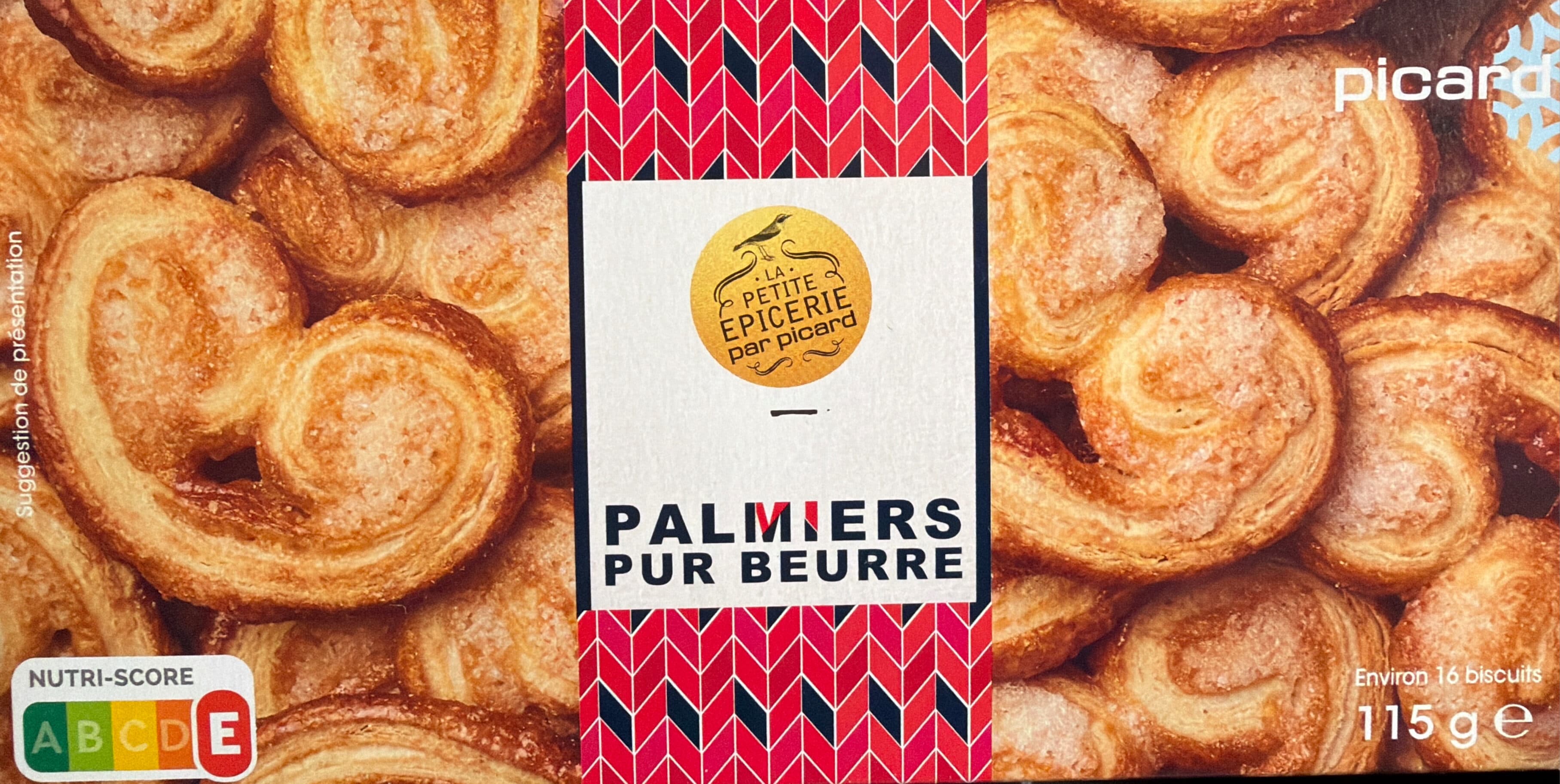 La petite épicerie par Picard Palmiers Pur Beurre packshot