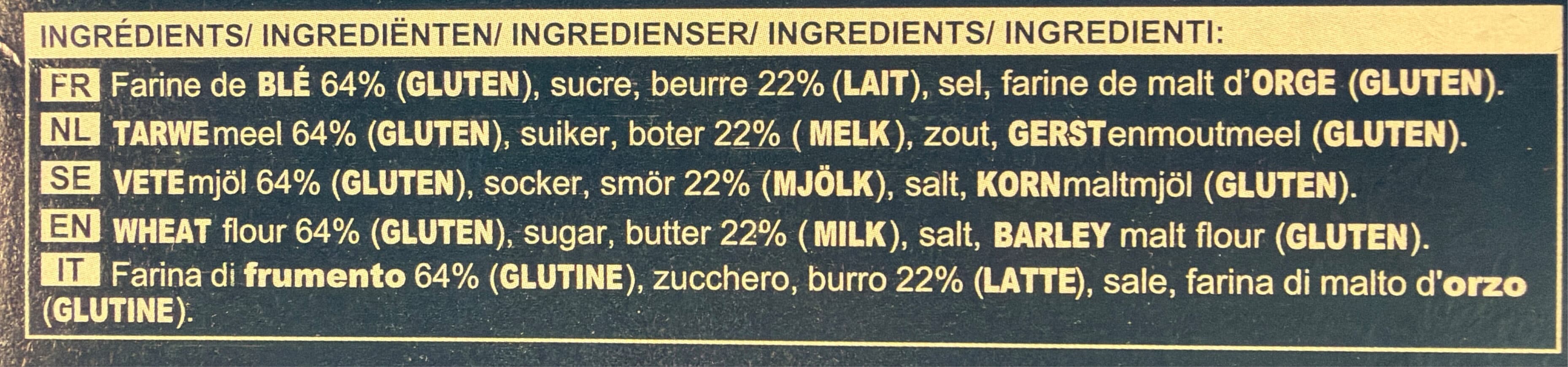 La petite épicerie par Picard Palmiers Pur Beurre packshot