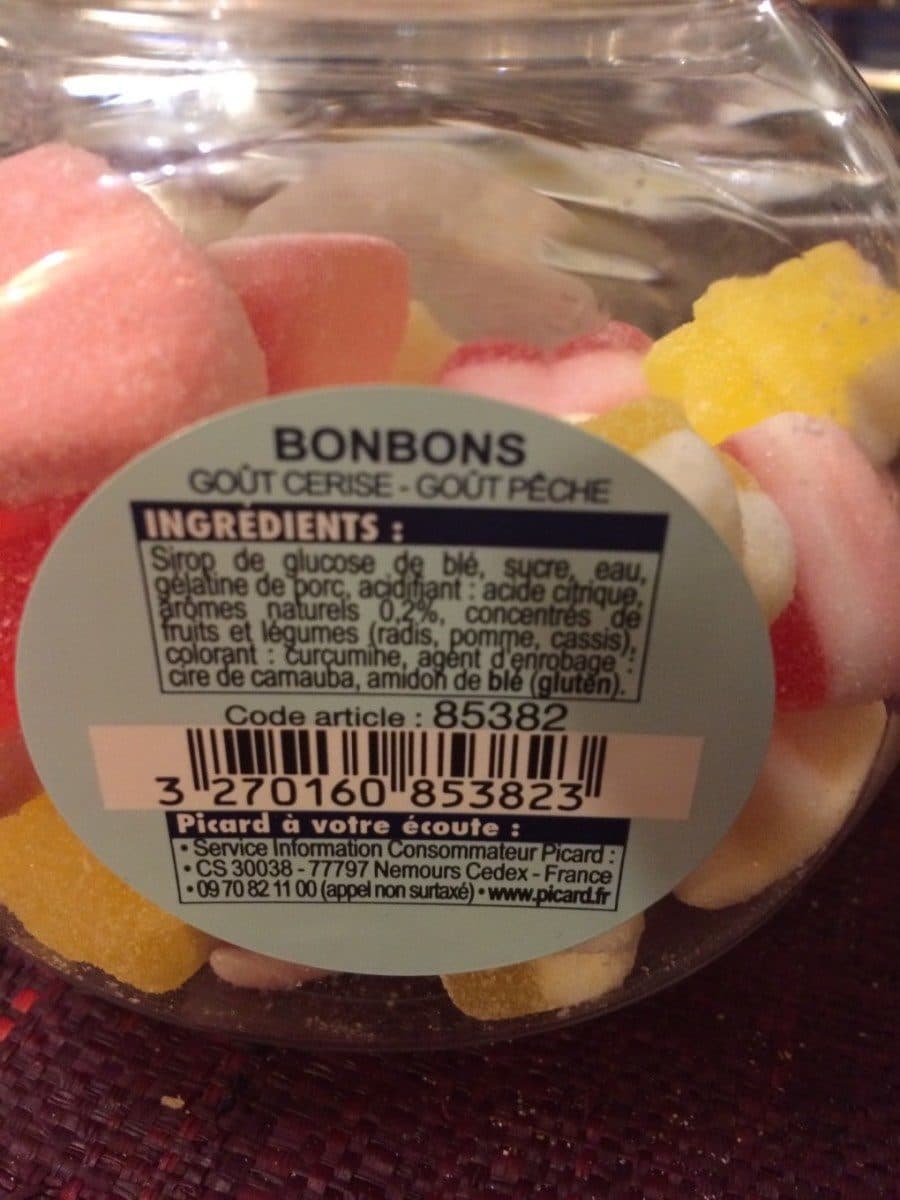 Picard Bonbons packshot