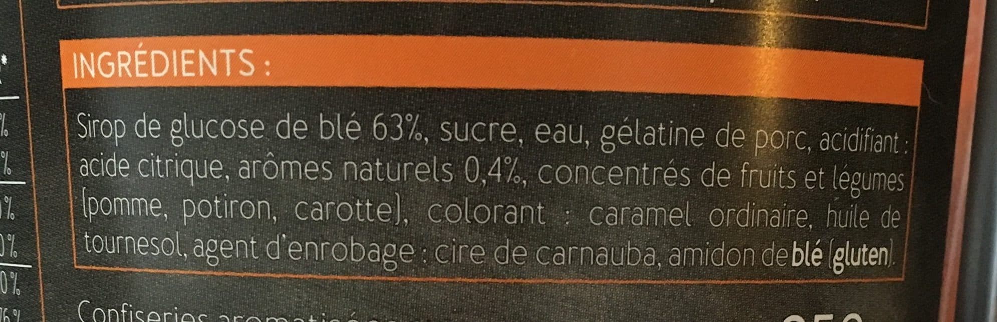 Picard Bonbons - Araignée, citrouille et tête de mort packshot