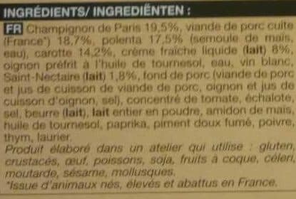 Picard Sauté de Porc - Retour du Marché packshot
