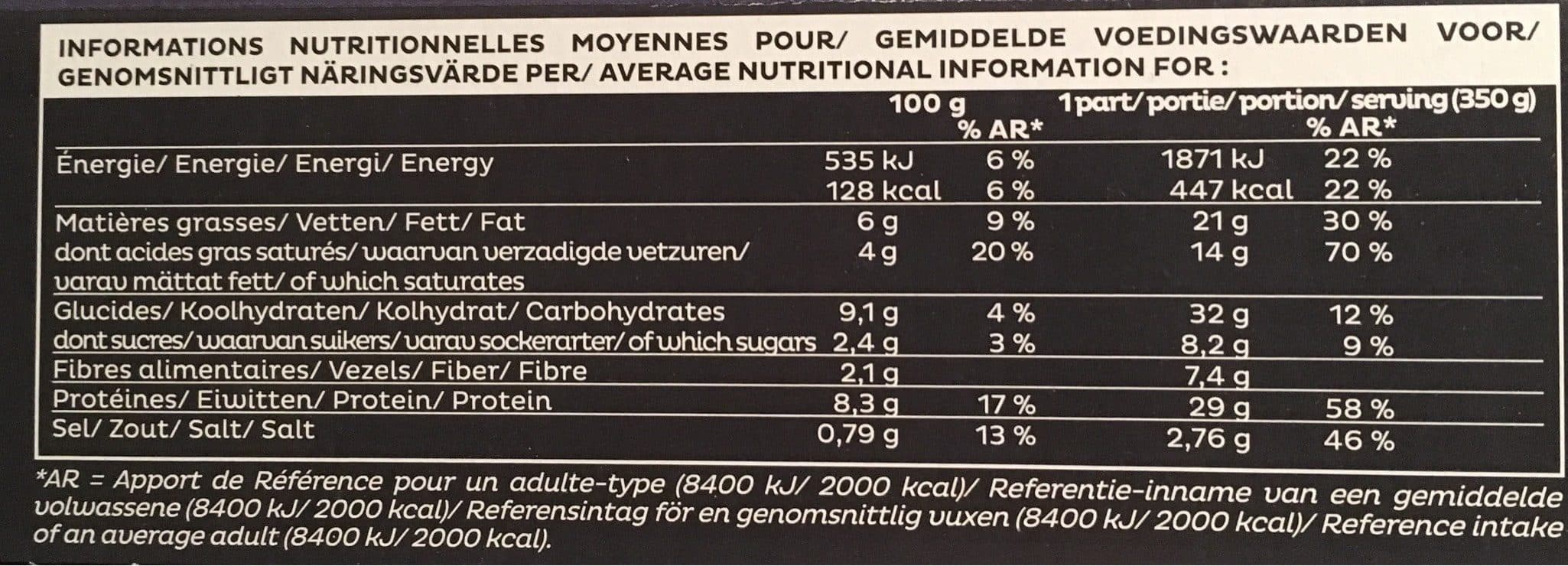 Picard Gratin de Poulet, Écrasée de Pomme de Terre, Fondue d'Épinards, Tomme de Savoie packshot