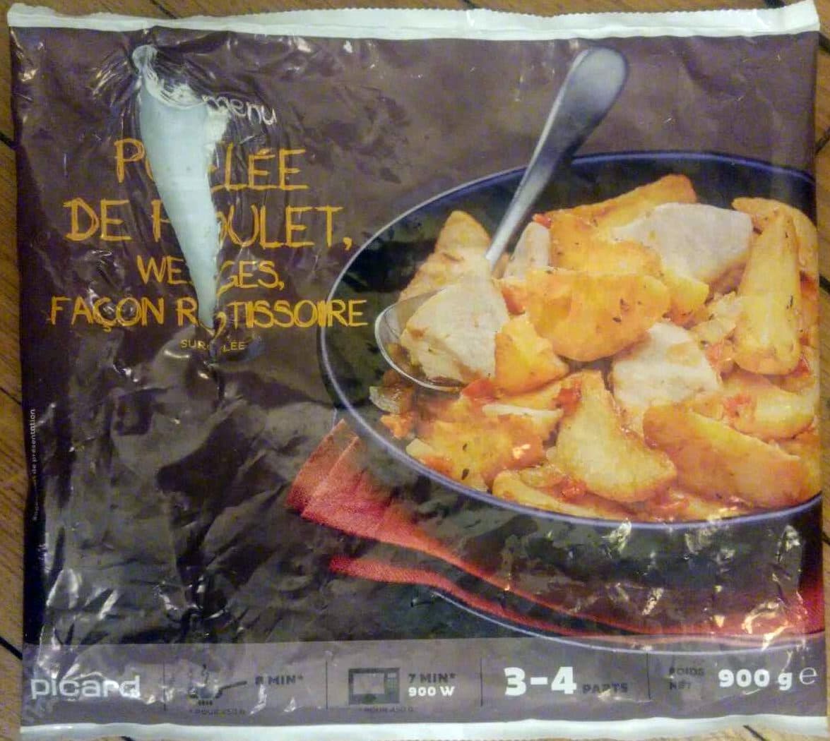 Picard Poêlée de Poulet Wedge Façon Rôtissoire packshot