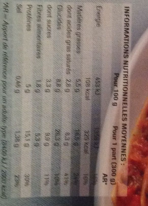 Formule express Lasagnes aux légumes grillés et à la mozzarella, Surgelées packshot