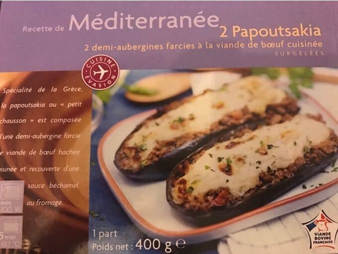 Cuisine Evasion Papoutsakia packshot