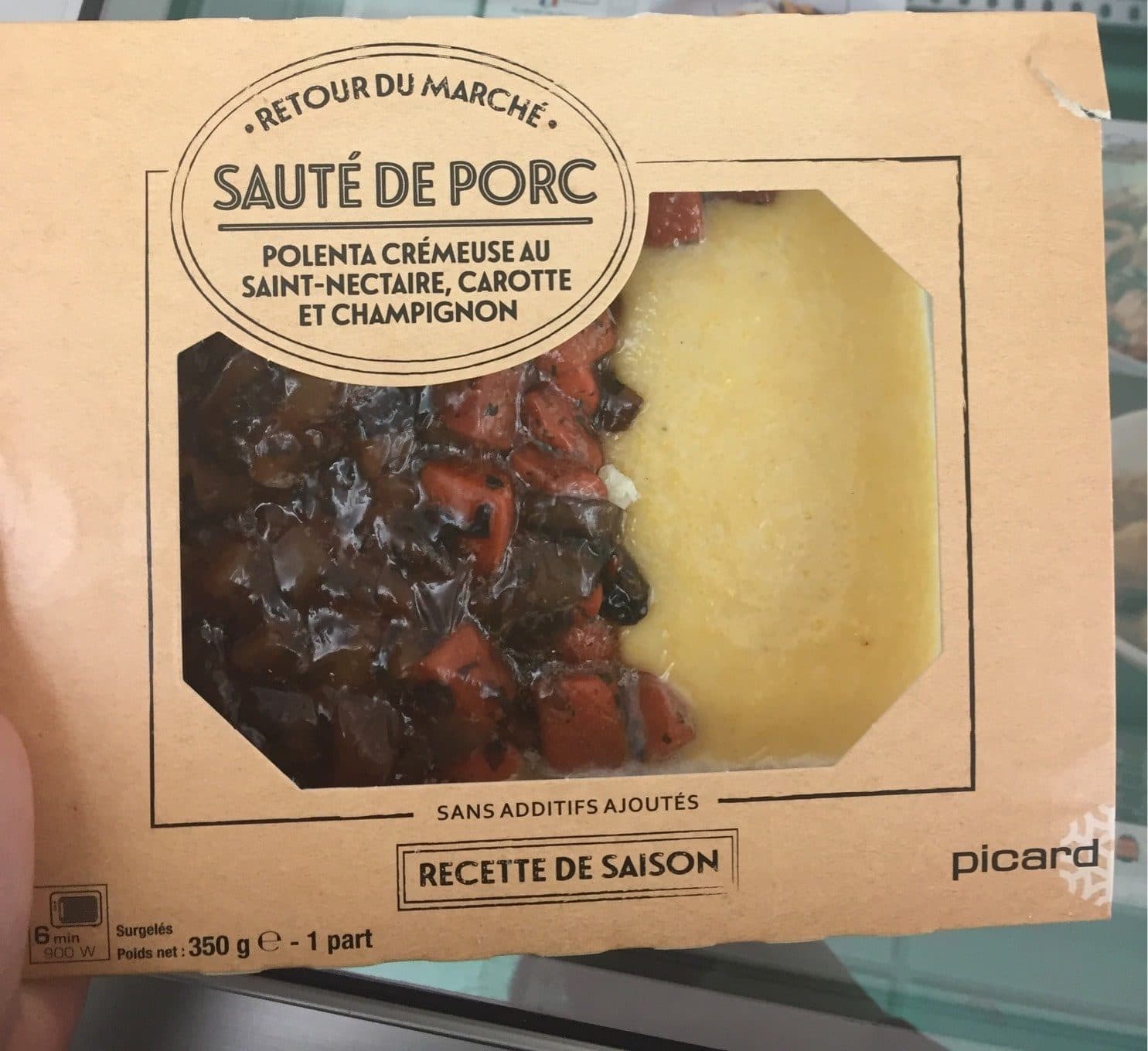 Picard Sauté de Porc Retour du Marché packshot