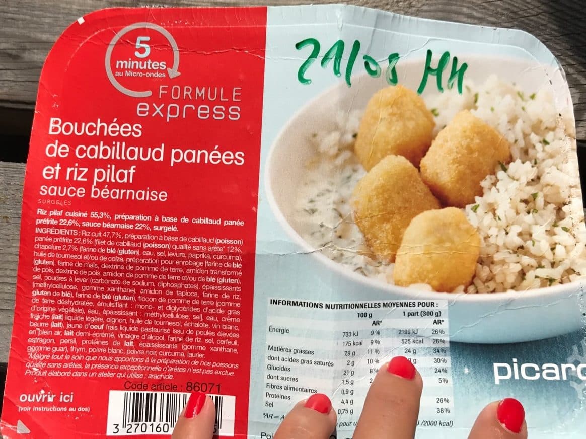 Picard Bouchées de cabillaud Panées et Riz Pilaf packshot