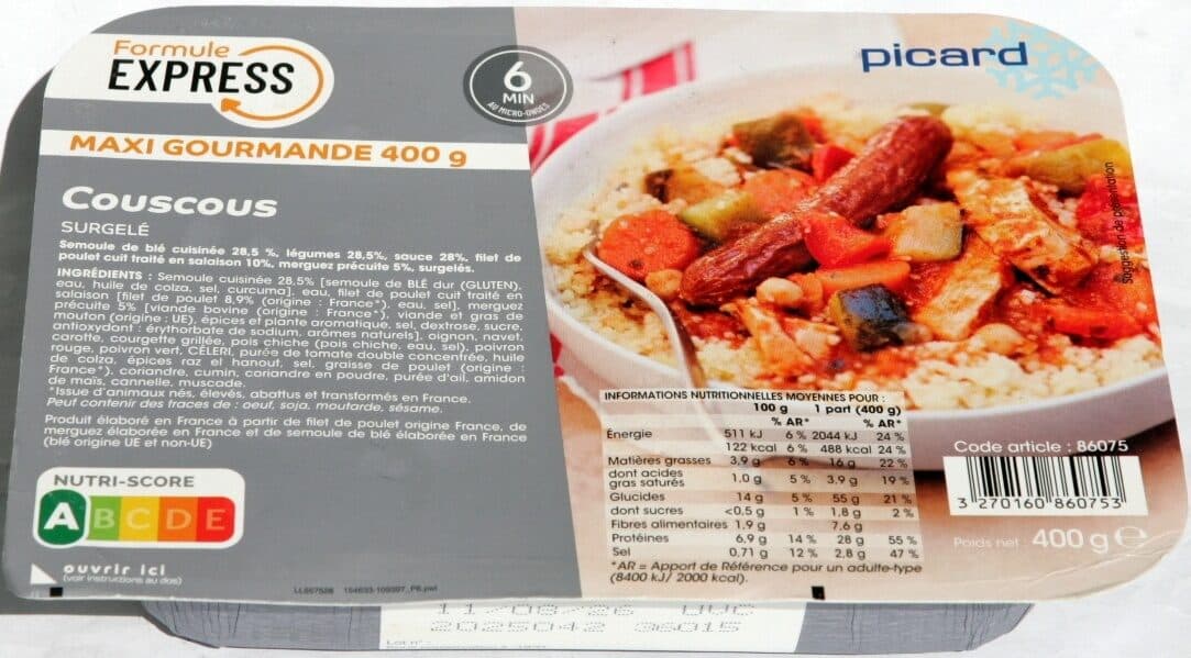 Picard Couscous packshot