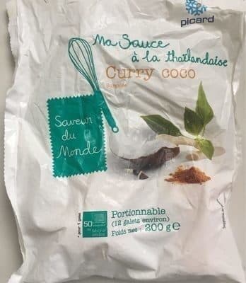 Picard Sauce à la Thaïlandaise Curry Coco packshot