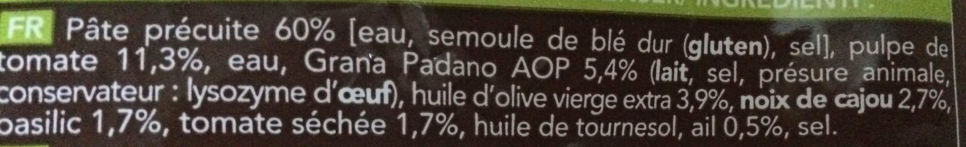 Gelit Pâtes linguines aux pesto rosso packshot