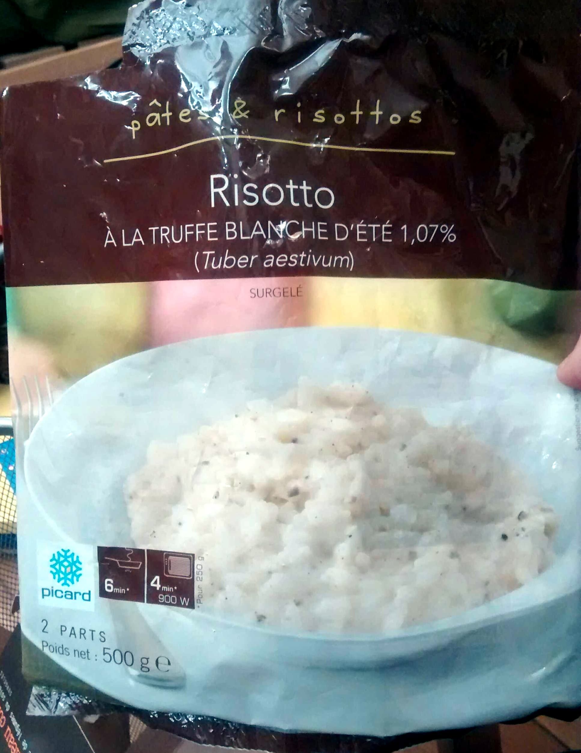 Picard Risotto à la truffe blanche d'été packshot