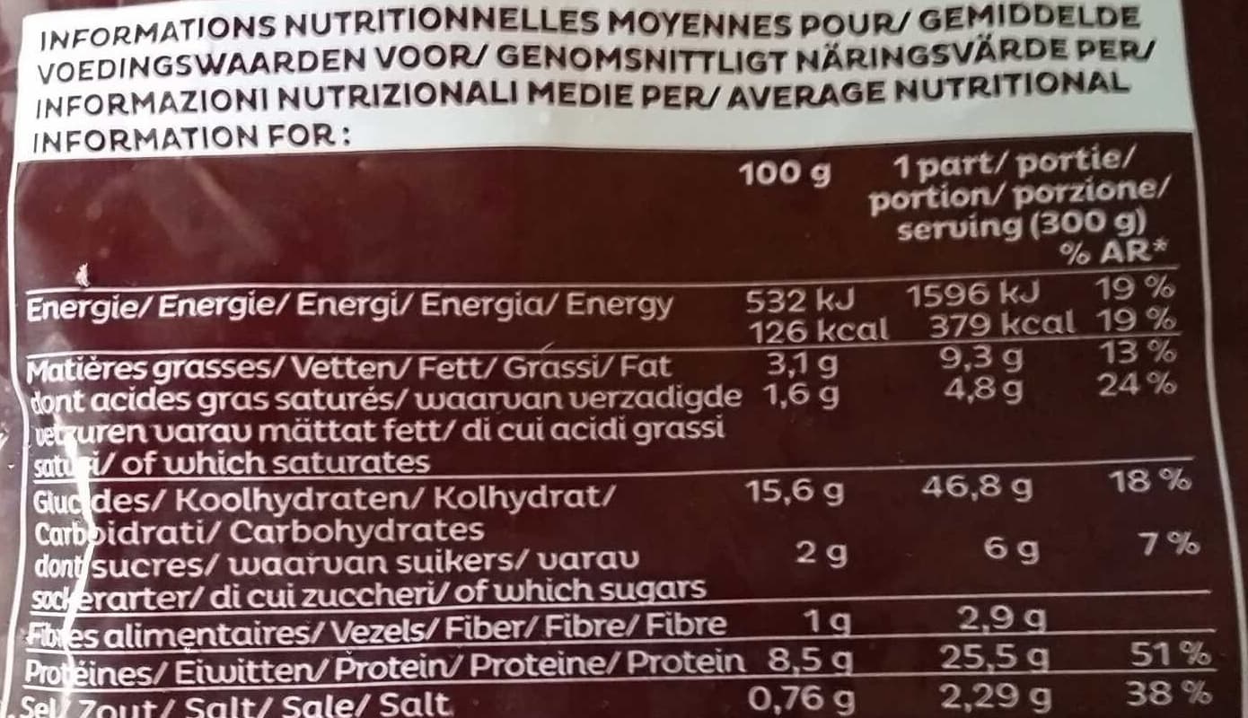 Picard Pâtes au poulet et aux champignons packshot
