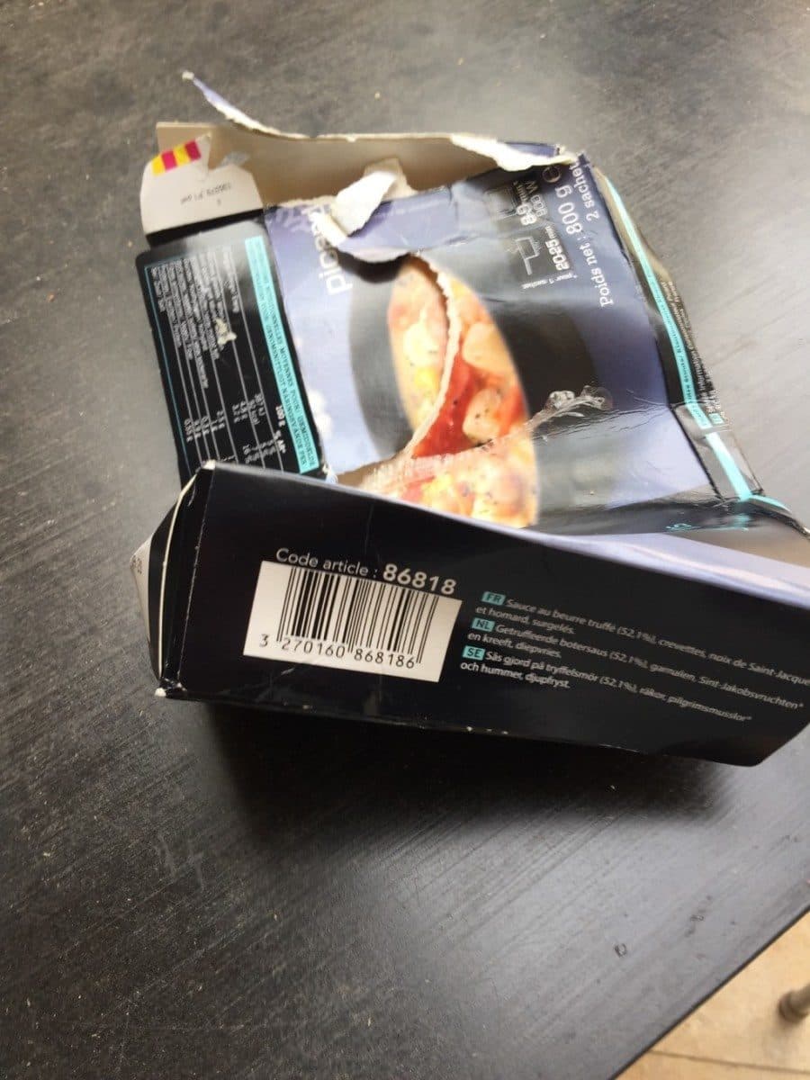 Picard Homard crevettes et saint-jacques packshot