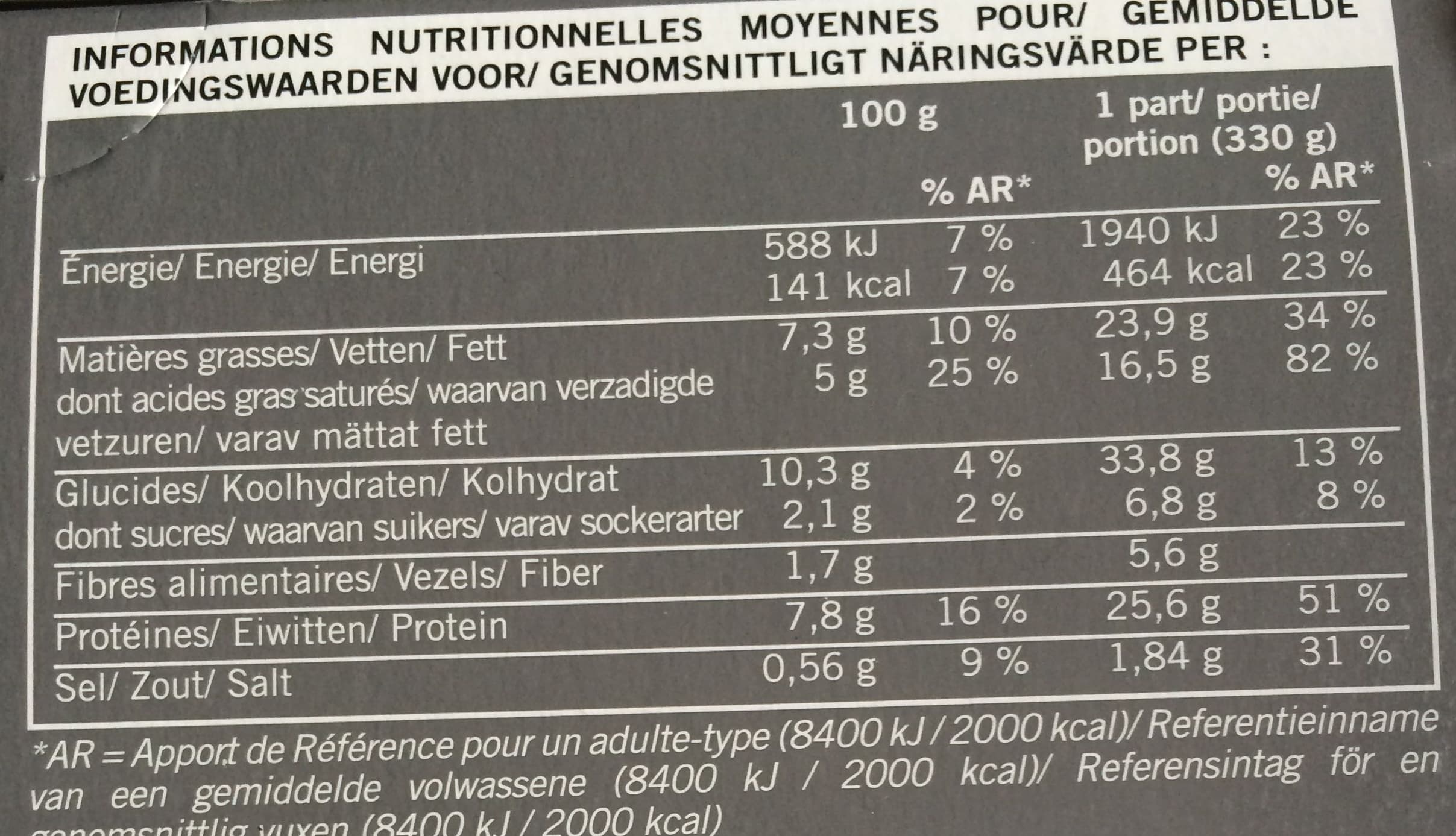 Picard Gratin de Poulet, Écrasée de Pommes de Terre, Châtaignes, Champignons et Tomme de Savoie packshot