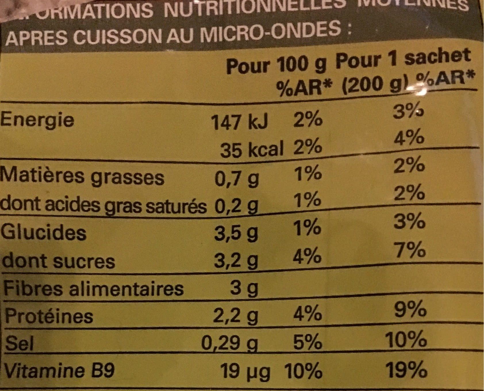 Picard Mélange de Légumes Bio Vapeur packshot