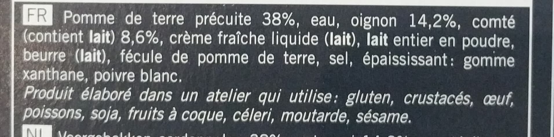 Picard Gratin de pomme de terre, oignon, comté surgelé packshot