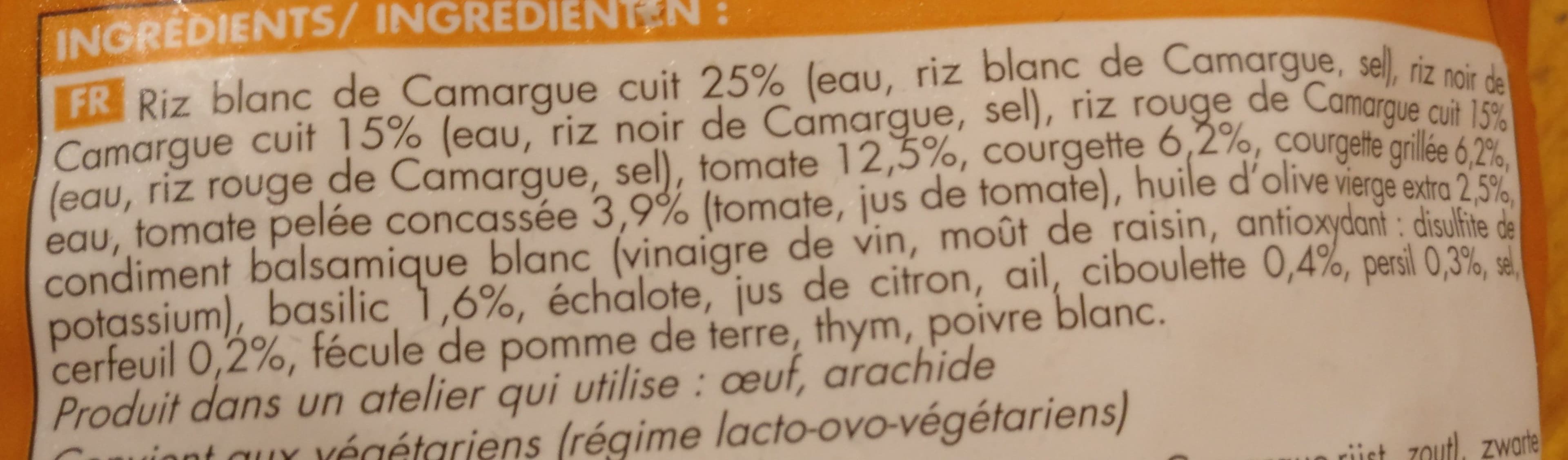 Picard Trio de Riz Camarguais Cuisiné Sauce Vierge packshot