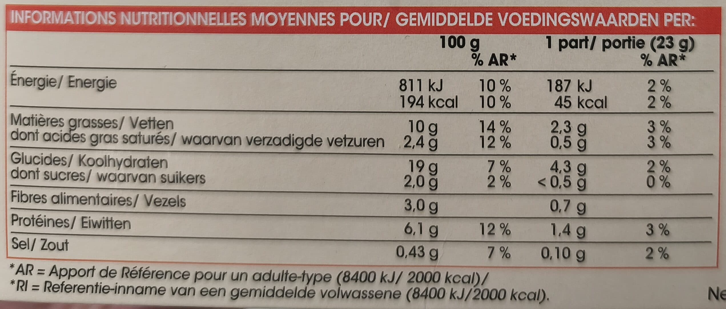 Picard Bouchées de legumes packshot
