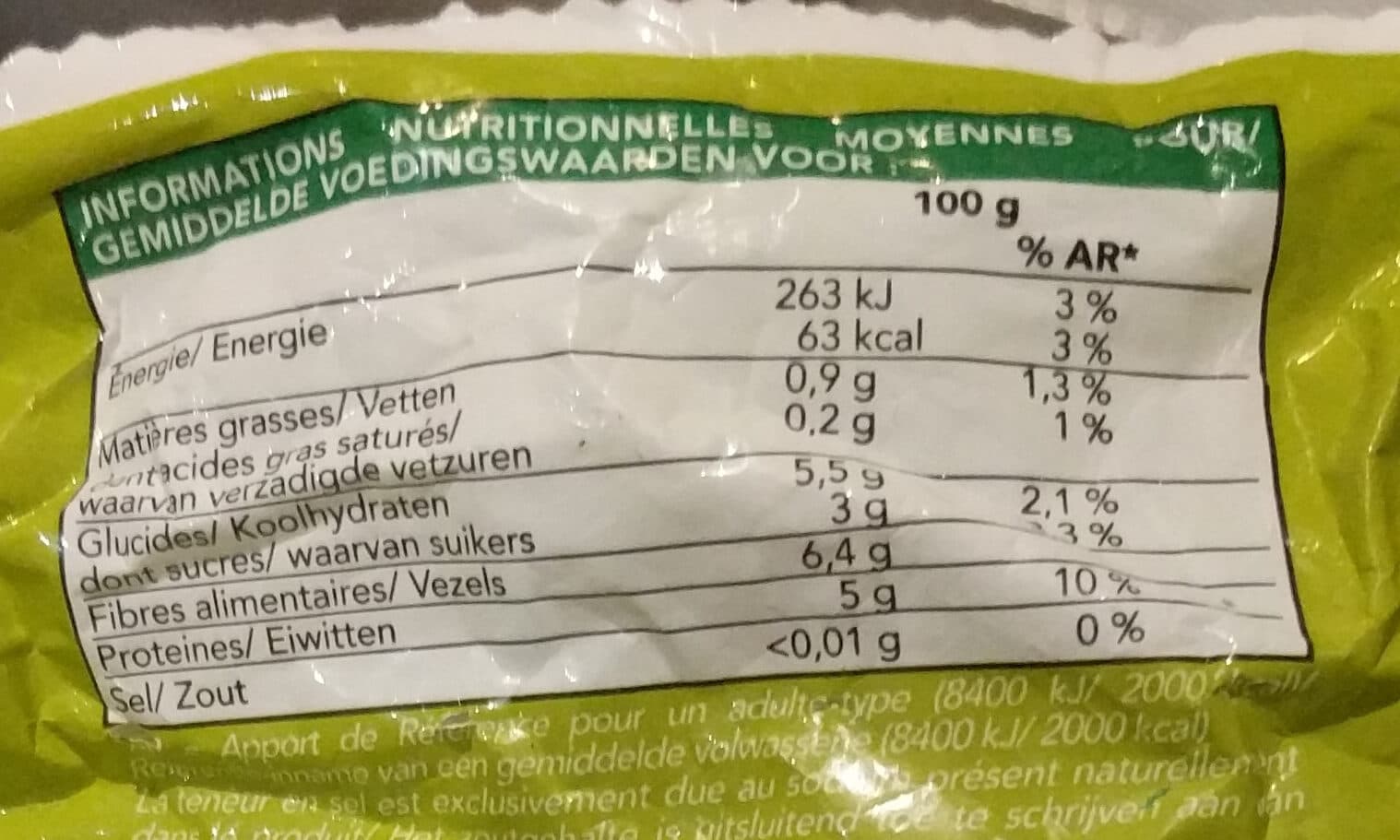 Picard Petit Pois Doux Déjà Cuit Vapeur packshot