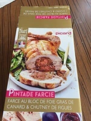 Picard Pintade Farcie packshot