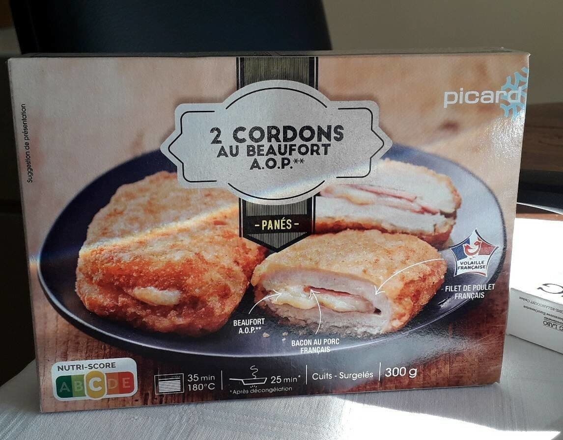 Picard 2 cordons au Beaufort AOP packshot
