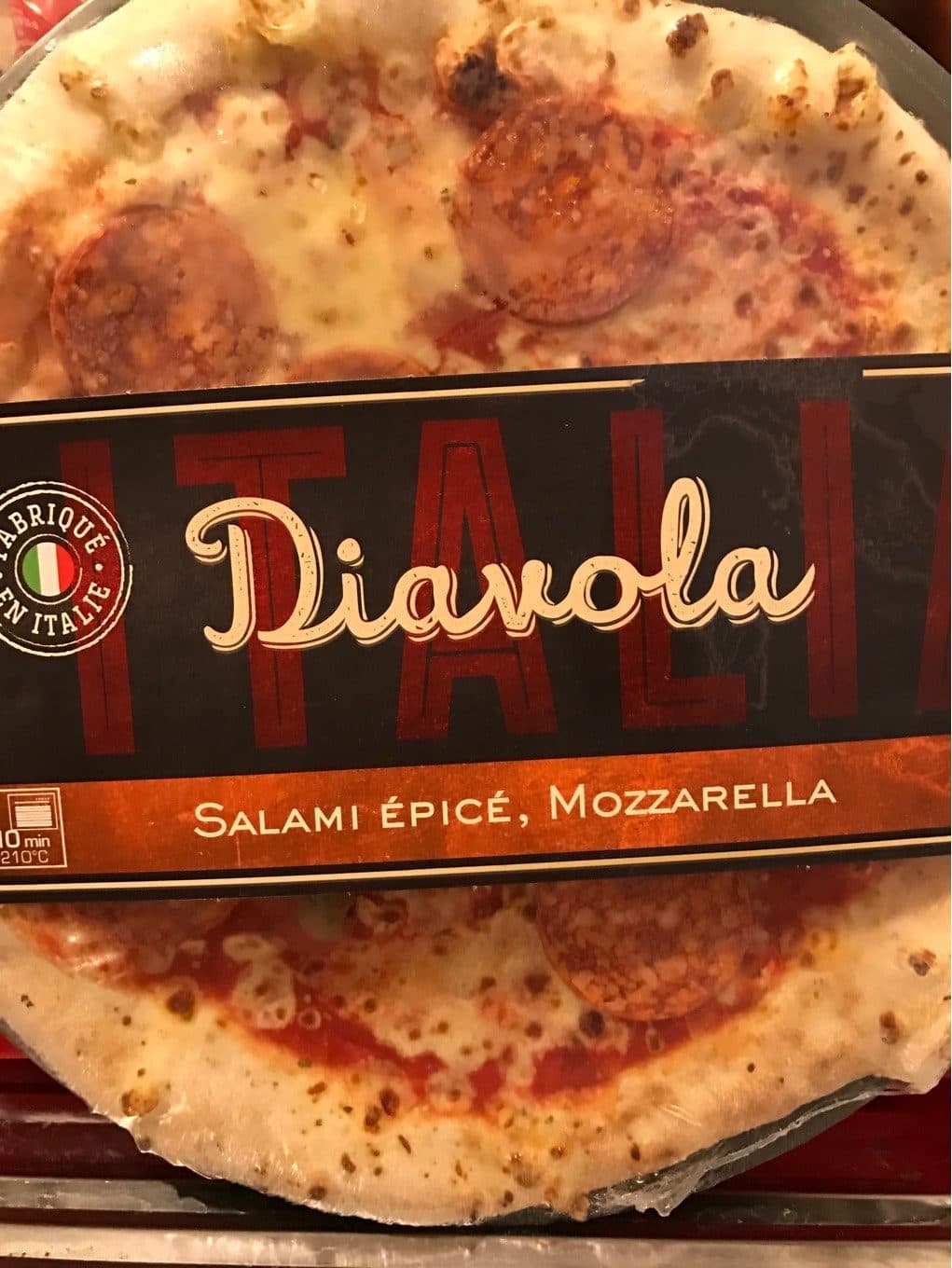Picard Pizza Diavola packshot