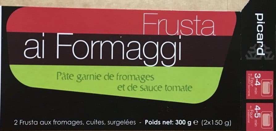 Picard Frusta ai Formaggi packshot