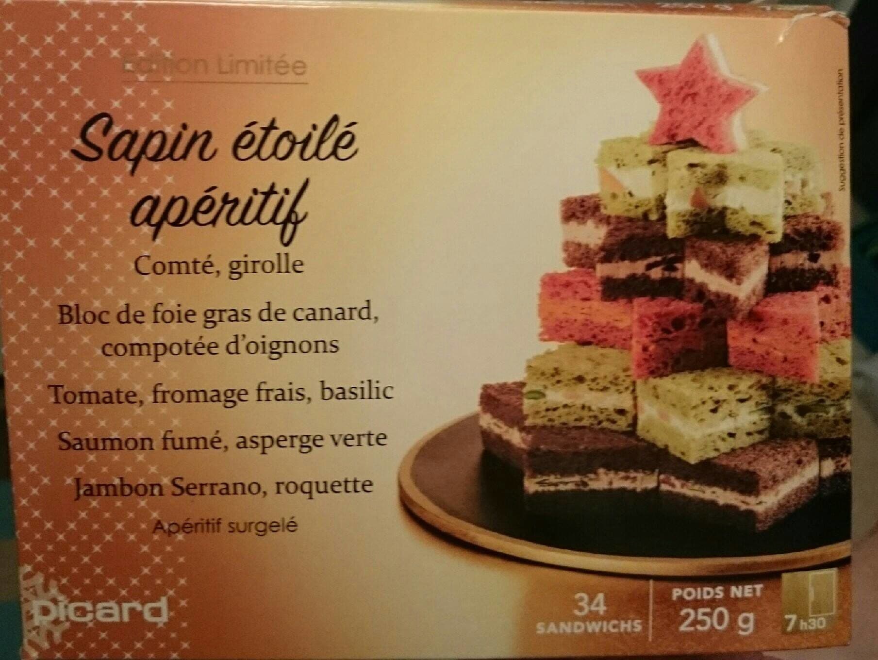 Picard Sapin Étoilé Apéritif packshot