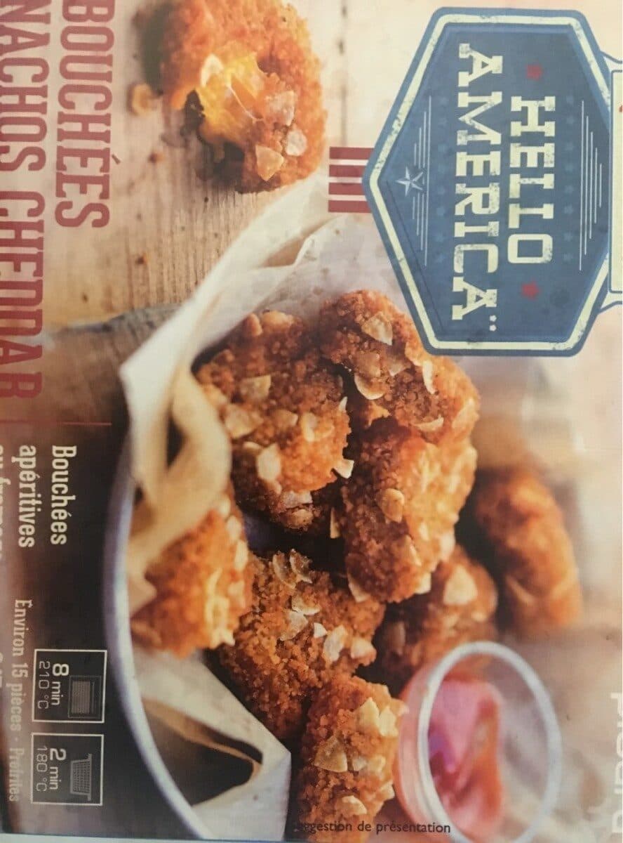 Picard Bouchées nachos cheddar packshot