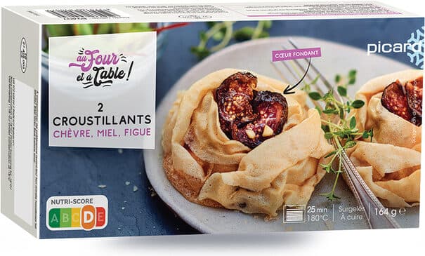 Picard Croustillant chèvre, miel, figue packshot
