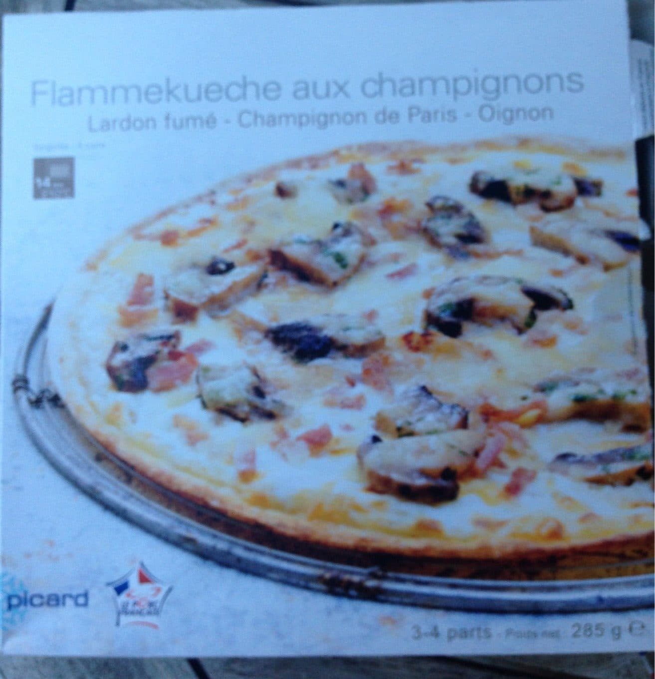 Picard Flammekueche aux champignons packshot