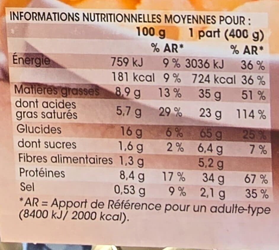 Picard Mac Cheese au Fromage packshot