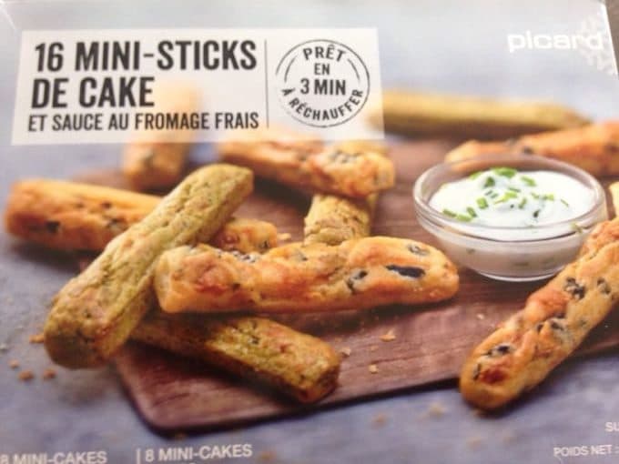 Picard Mini Sticks de Cake et Sauce au Fromage Frais packshot