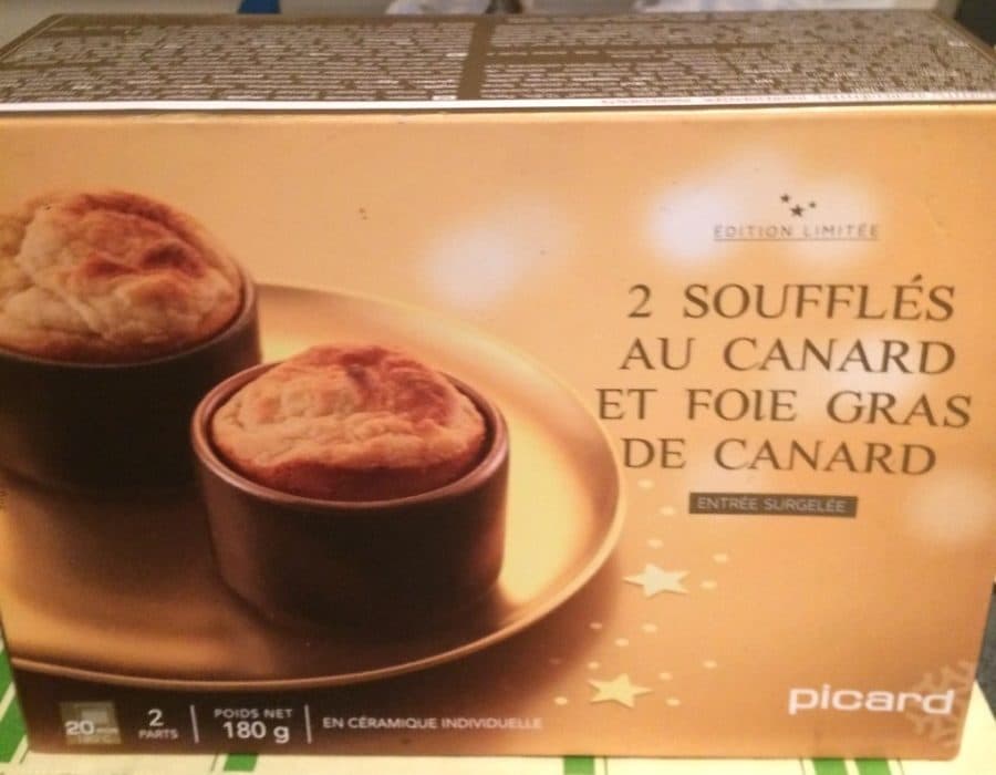 Picard 2 Soufflés au Canard et Foie Gras de Canard packshot