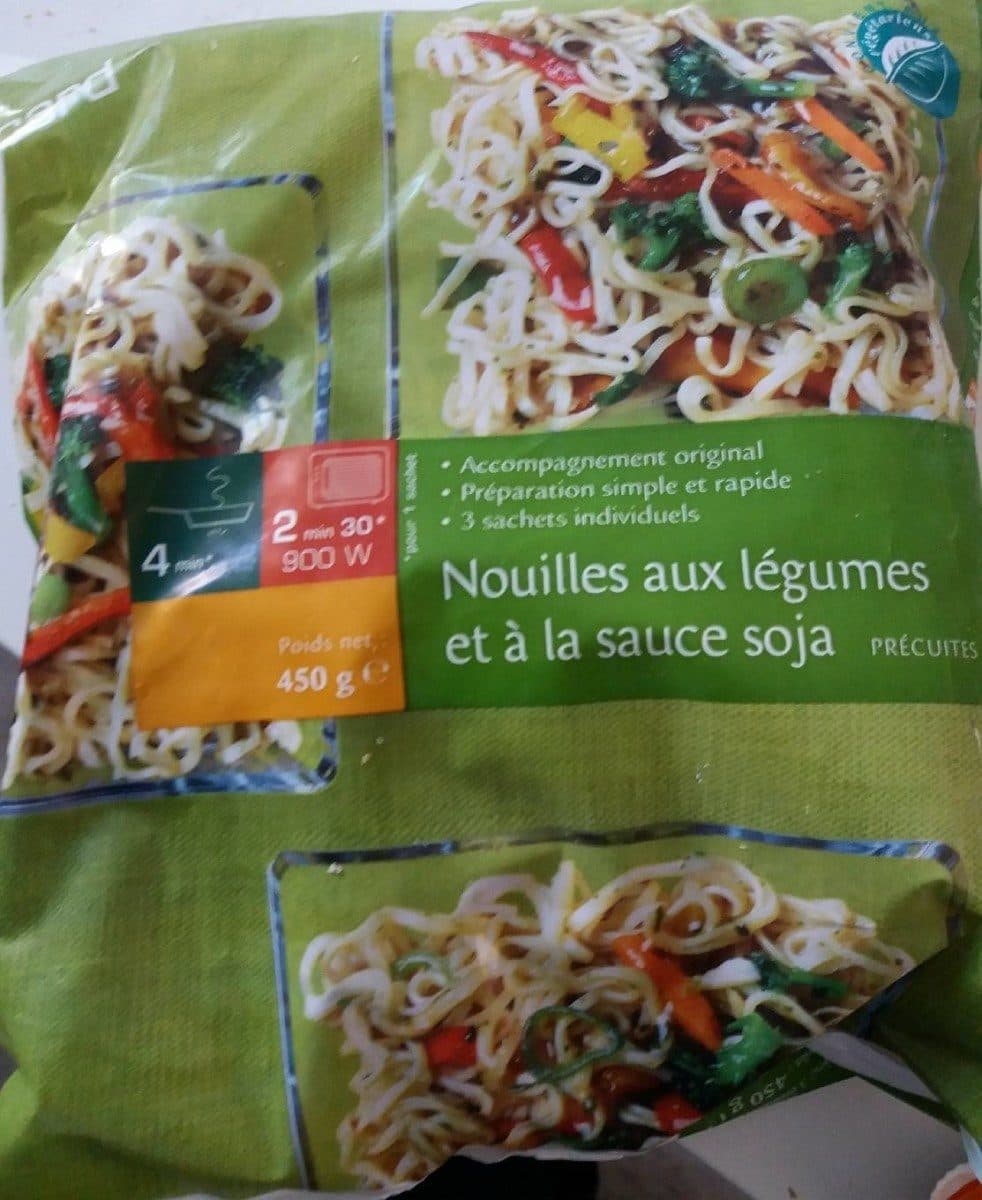 Open Food Facts Nouilles au légumes et a la sauce soja packshot