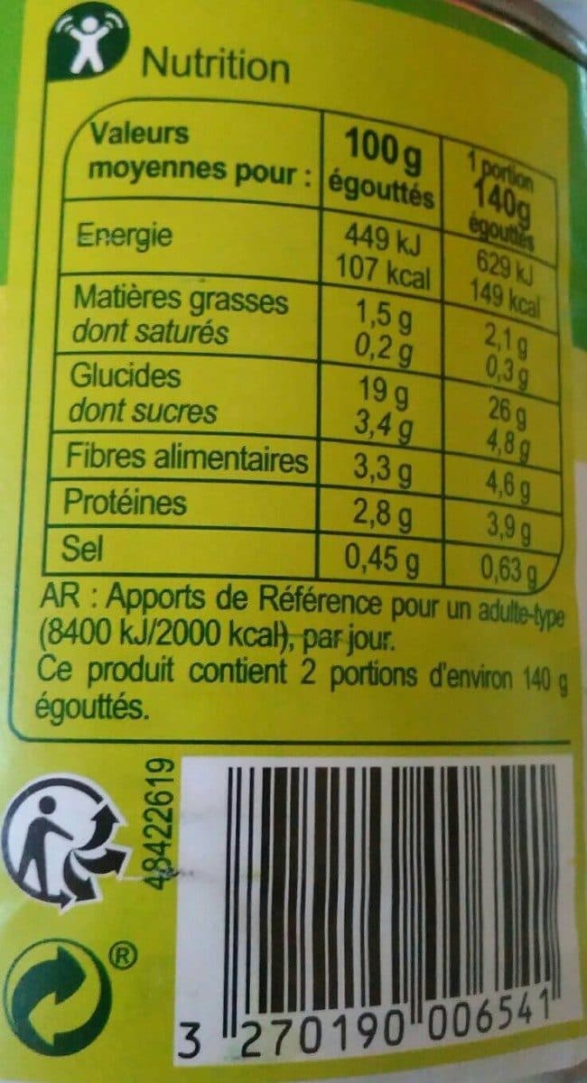 Carrefour Maïs doux croquant packshot