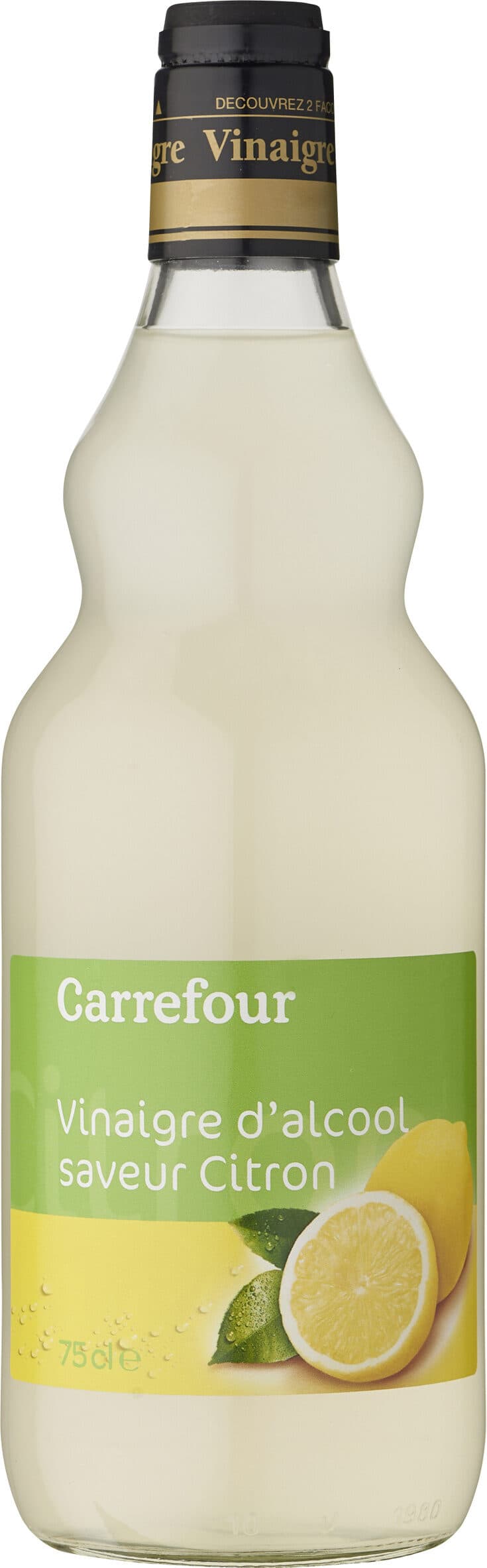 Carrefour Vinaigre d'alcool saveur packshot